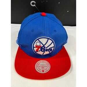 Mitchell & Ness Unisex Blue Philadelphia 76ers Original Fit Hat SKU 6806